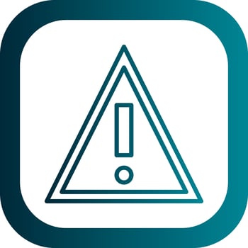 Warning Vector Icon Design
