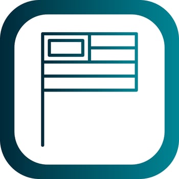 Flag Vector Icon Design