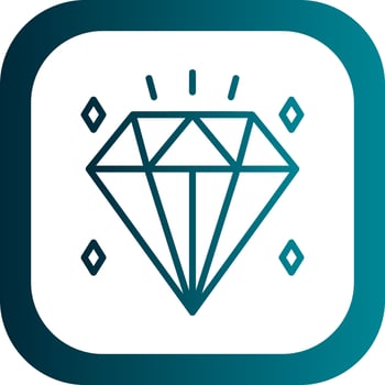 Diamond Vector Icon Design