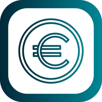Euro Currency Vector Icon Design