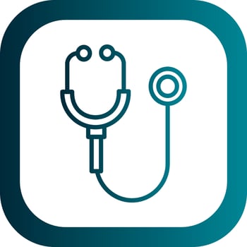 Stethoscope Vector Icon Design