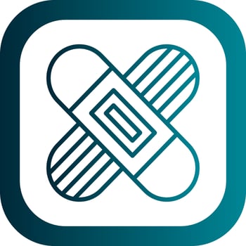 Wound Vector Icon Design