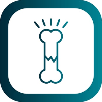 Bone Vector Icon Design