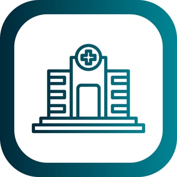 Hospital Vector Icon Design