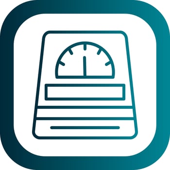 Weight scale Vector Icon Design