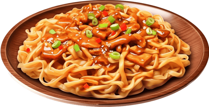 Cantonese Soy Sauce Pan Fried Noodles with . png