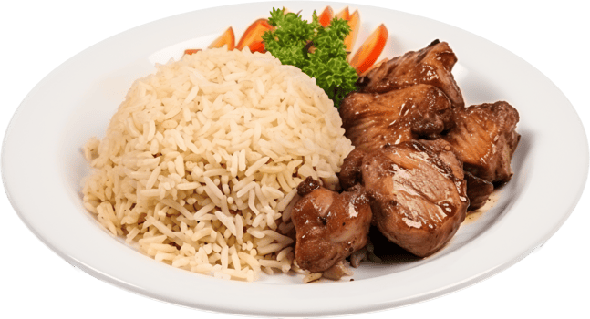 Pork with rice with . png