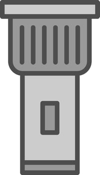 Torch Vector Icon Design