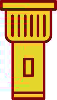 Torch Vector Icon Design