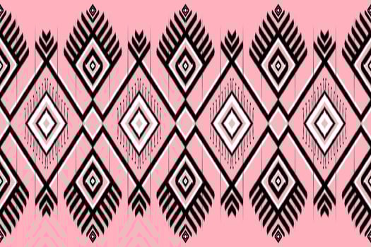 Black and pink fabric pattern vector
