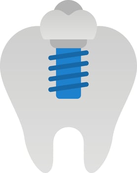 Implant Vector Icon Design