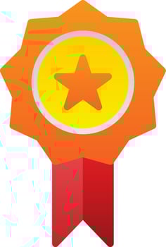 Medal Vector Icon Design