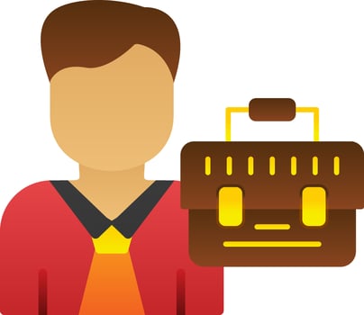 Businessman Vector Icon Design