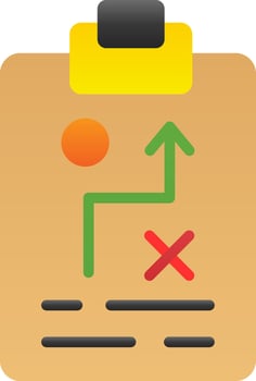 Action Plan Vector Icon Design
