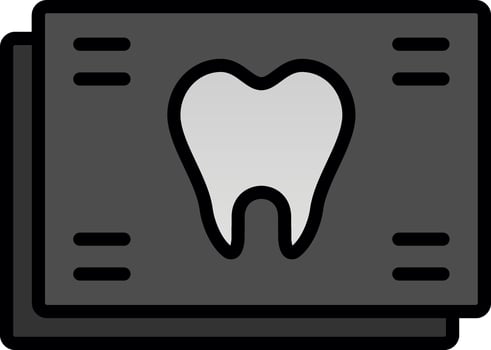 X Ray Vector Icon Design