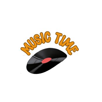 Music time text calligraphy with Vinyl disc record silhouette, Vinyl disc Silhouette drawing, clock Silhouette art, Phonograph record Silhouette design, Music time typography, Vinyl album png