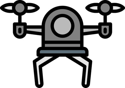 Drone Vector Icon Design