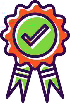 Ribbon Vector Icon Design
