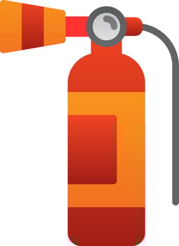 Extinguisher Vector Icon Design