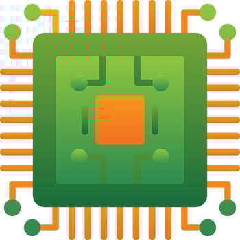 Chip Vector Icon Design
