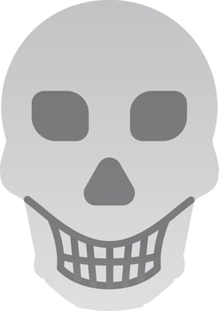 Skull Vector Icon Design