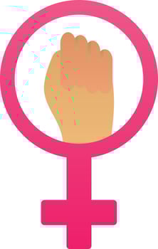 Womens day Vector Icon Design
