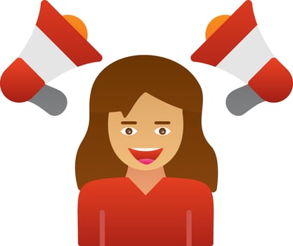 Awareness Vector Icon Design