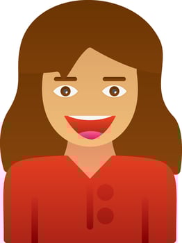 Womans Vector Icon Design