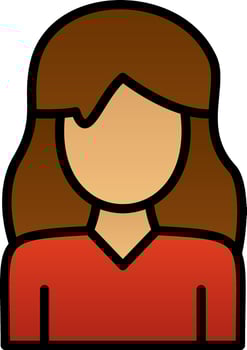 Woman Vector Icon Design