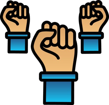 Human rights Vector Icon Design
