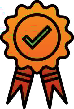 Ribbon Vector Icon Design
