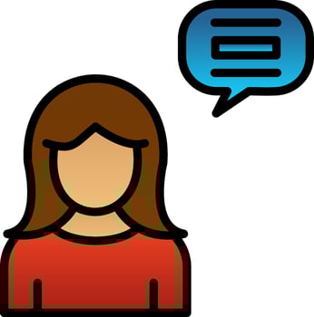 Chat Vector Icon Design