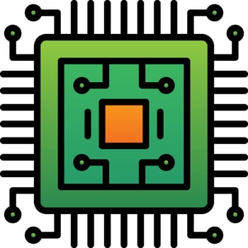 Chip Vector Icon Design