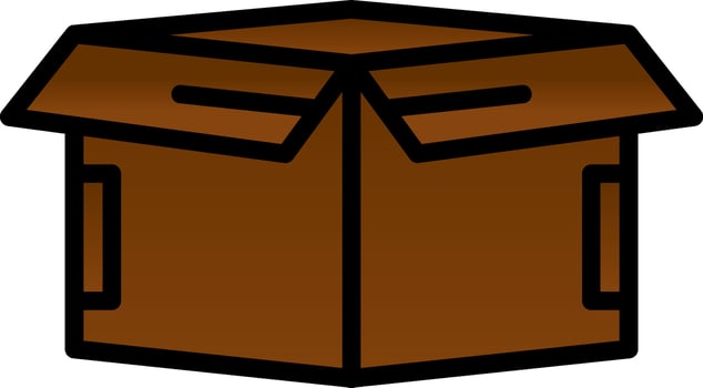Box Vector Icon Design