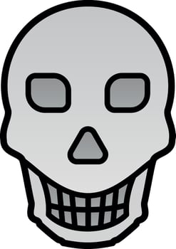 Skull Vector Icon Design
