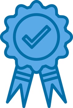 Ribbon Vector Icon Design