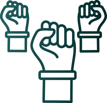 Human rights Vector Icon Design
