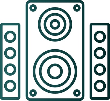 Speaker Vector Icon Design