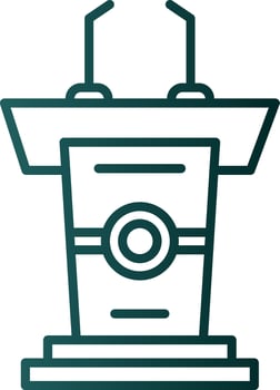 Podium Vector Icon Design