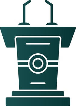 Podium Vector Icon Design