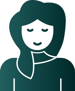Womans Vector Icon Design