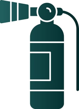 Extinguisher Vector Icon Design