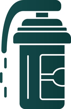 Pepper spray Vector Icon Design