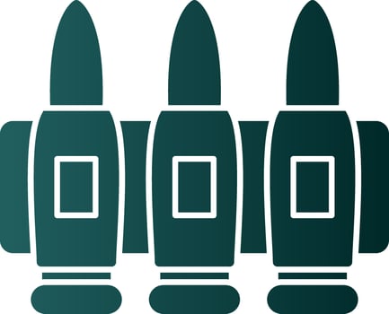 Ammunition Vector Icon Design