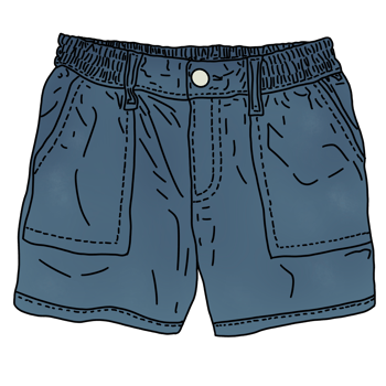 Short pant apparel png