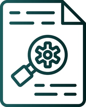 Analysis Vector Icon Design