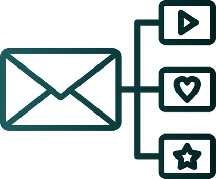 Email Marketing Vector Icon Design