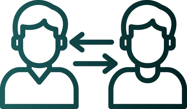 Exchange Vector Icon Design