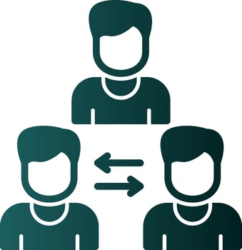 Intermediary Vector Icon Design
