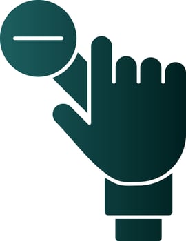Zoom Out Vector Icon Design